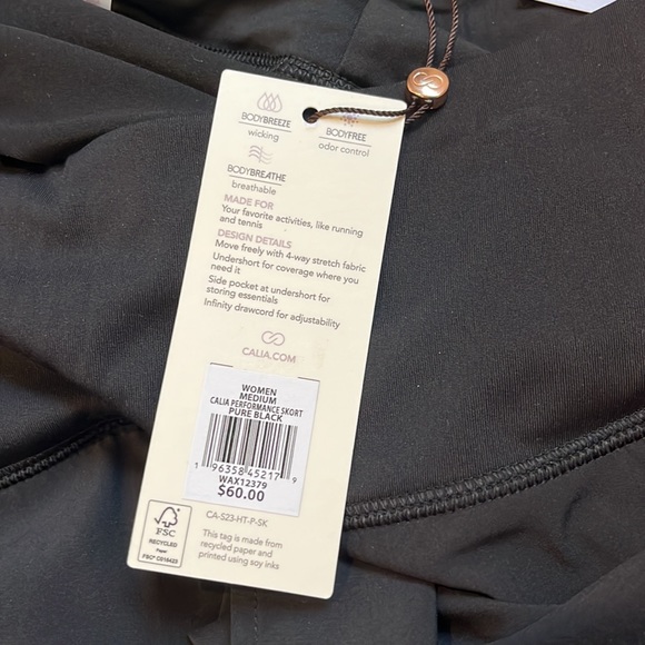 Calia black athletic skirt - Picture 4 of 4